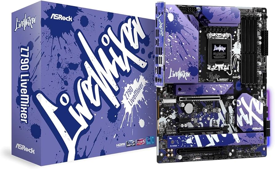 Placa Mãe AsRock Z790 LiveMixer (LGA 1700/4xDDR5/HDMI/DisplayPort