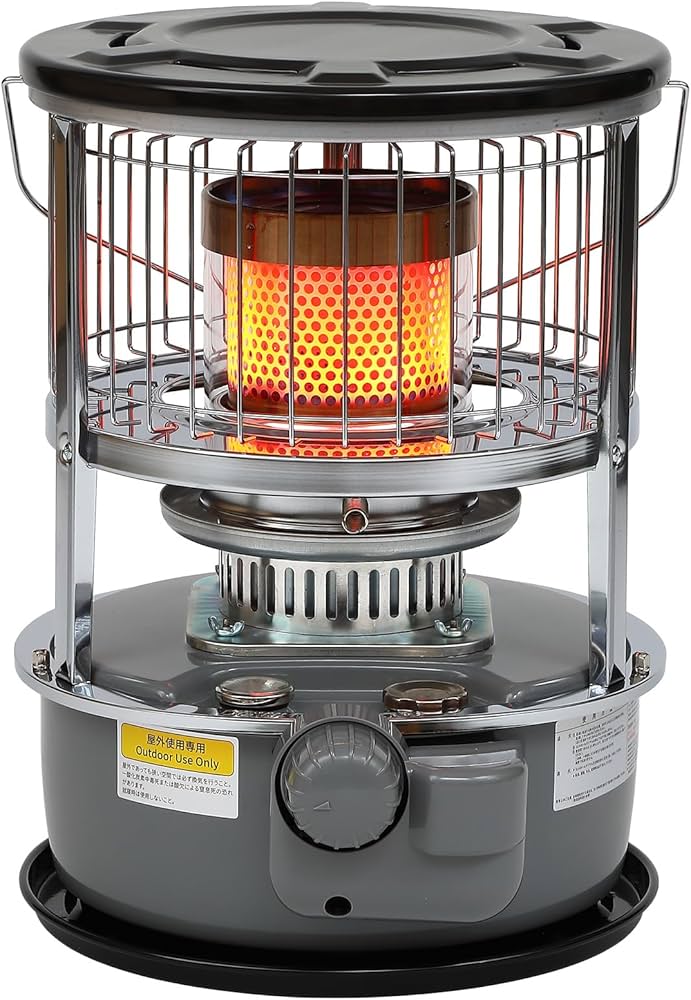 Amazon | PASECO パセコ JKH-1 グレー 対流型 石油ストーブ 灯油