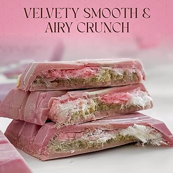 Amazon.com : BEEMAX Angel Hair Dubai Chocolate Bar, Raspberry