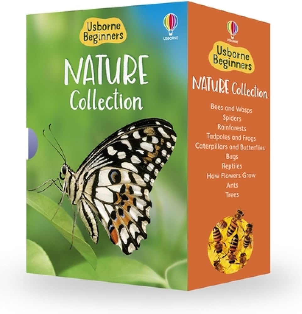 Usborne Beginners Nature 10 Books Box Set Collection (Reptiles