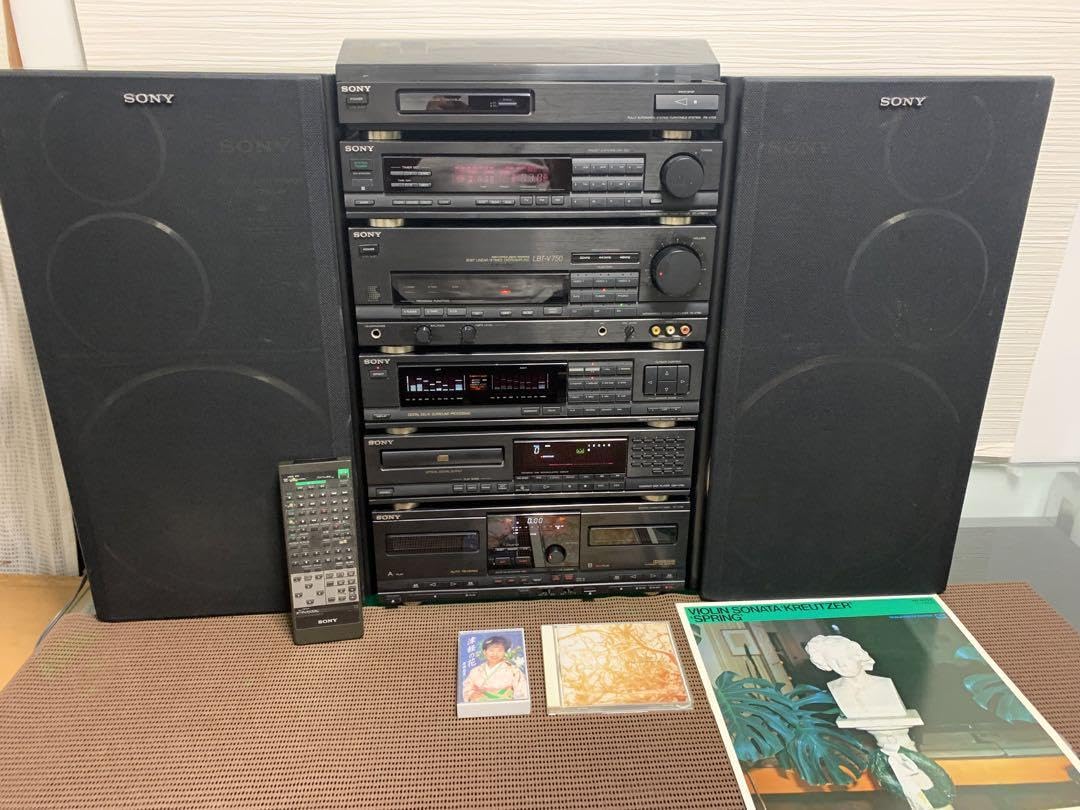 Amazon.co.jp: ソニー システムコンポ リバティ LBT-V750 動作品