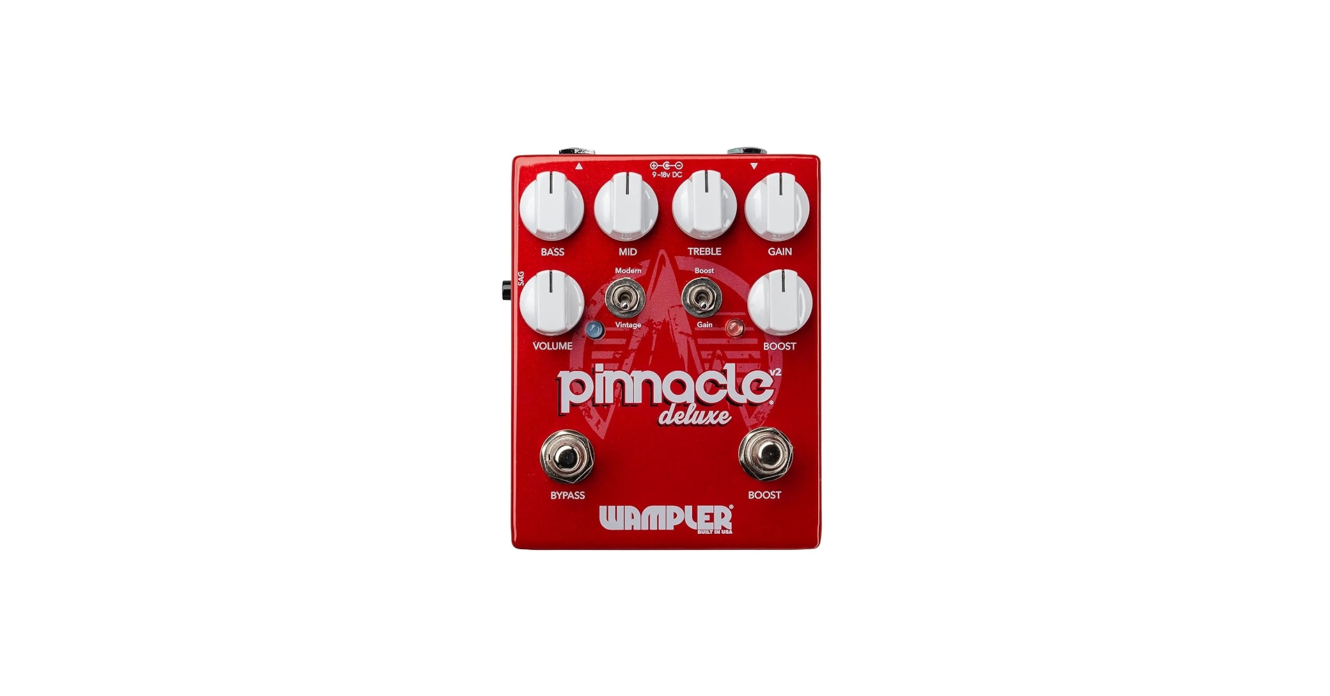 Amazon.com: Wampler Pinnacle Deluxe V2 Distortion Guitar Effects