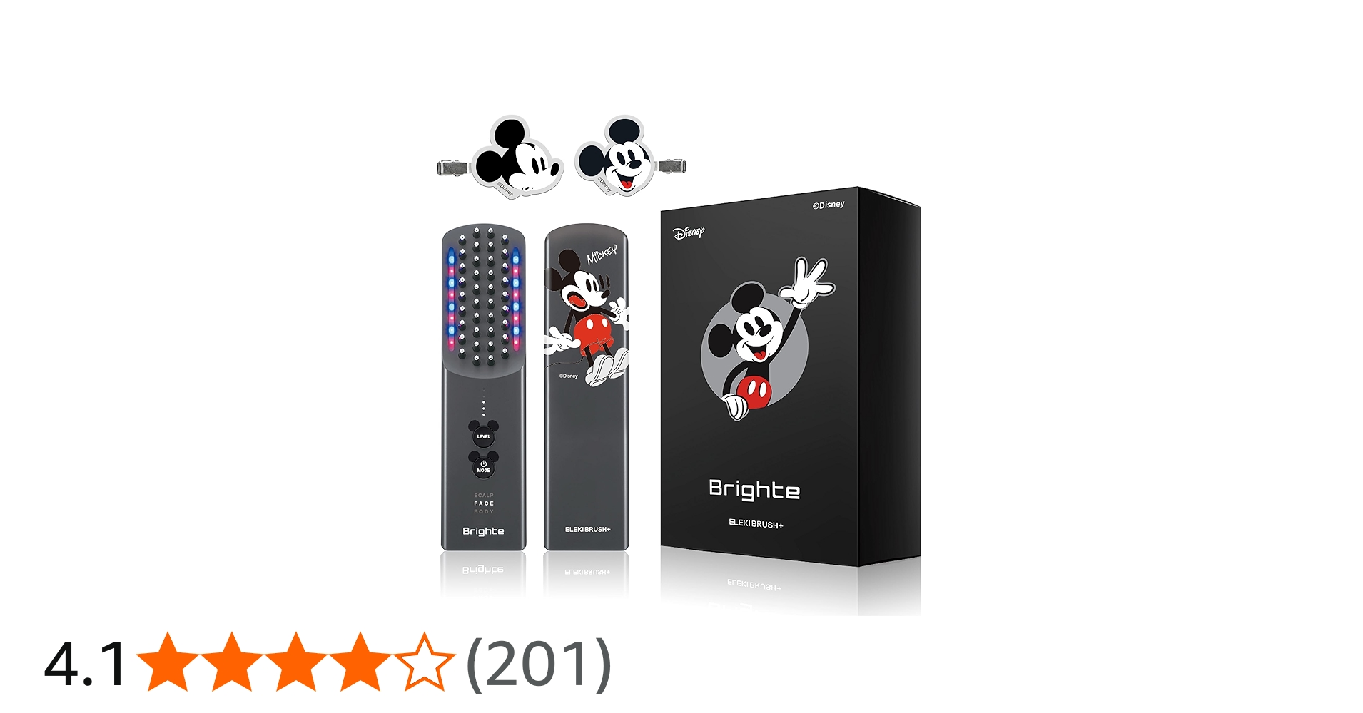 Amazon.co.jp: 【ミッキーコラボ + ヘアクリップ付き】 Brighte