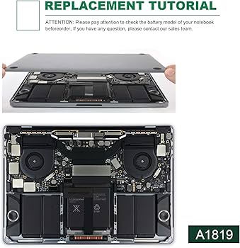 Amazon.com: Fancy Buying A1706 A1819 Laptop Battery Replacement
