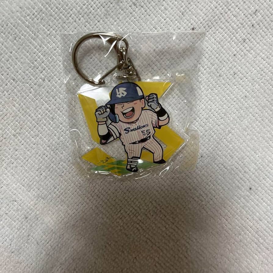 Amazon.co.jp: ヤクルトスワローズ 村上宗隆 キーホルダー : おもちゃ