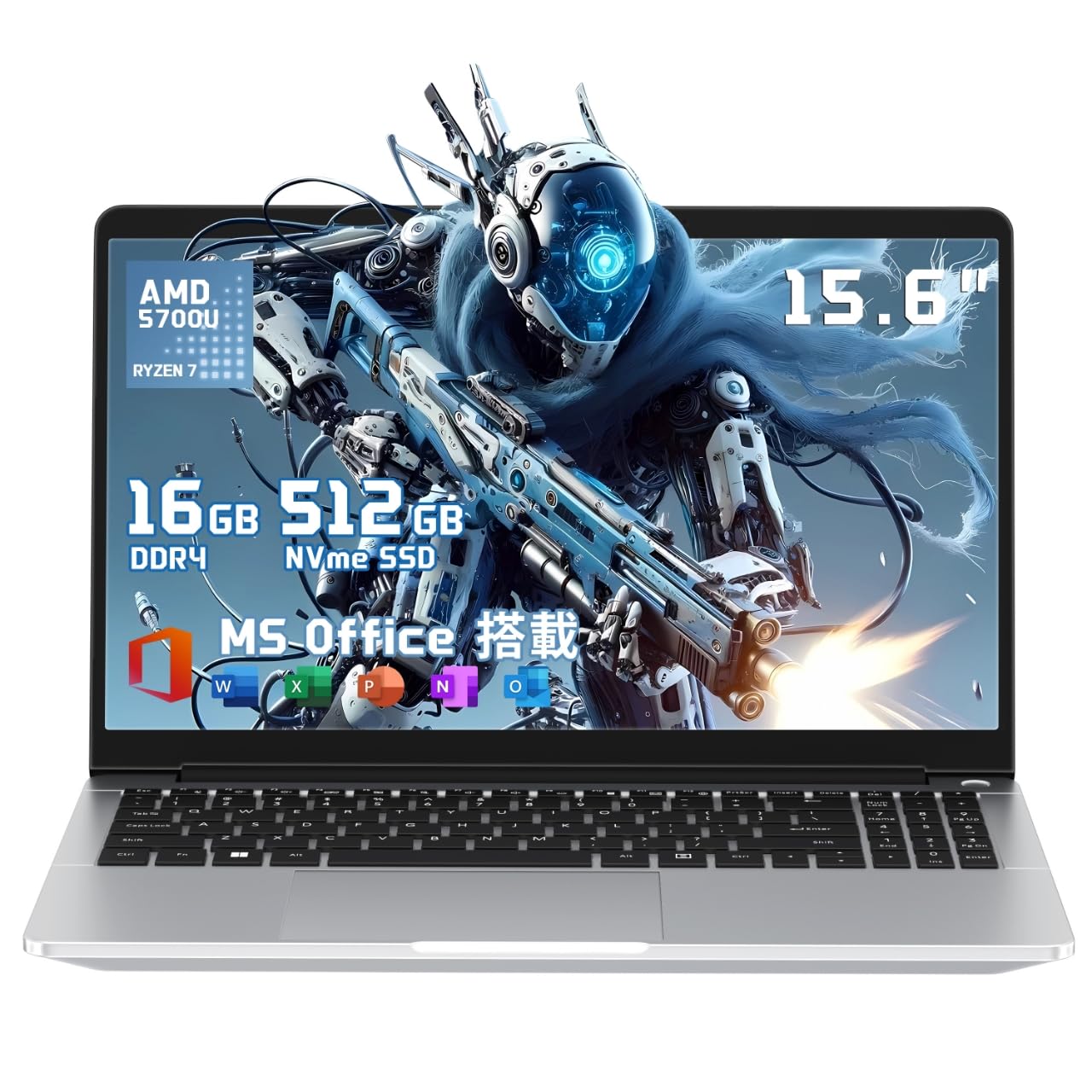 Amazon.co.jp: SERYUB ノートパソコン AMD Ryzen 7 5700U 8コア16