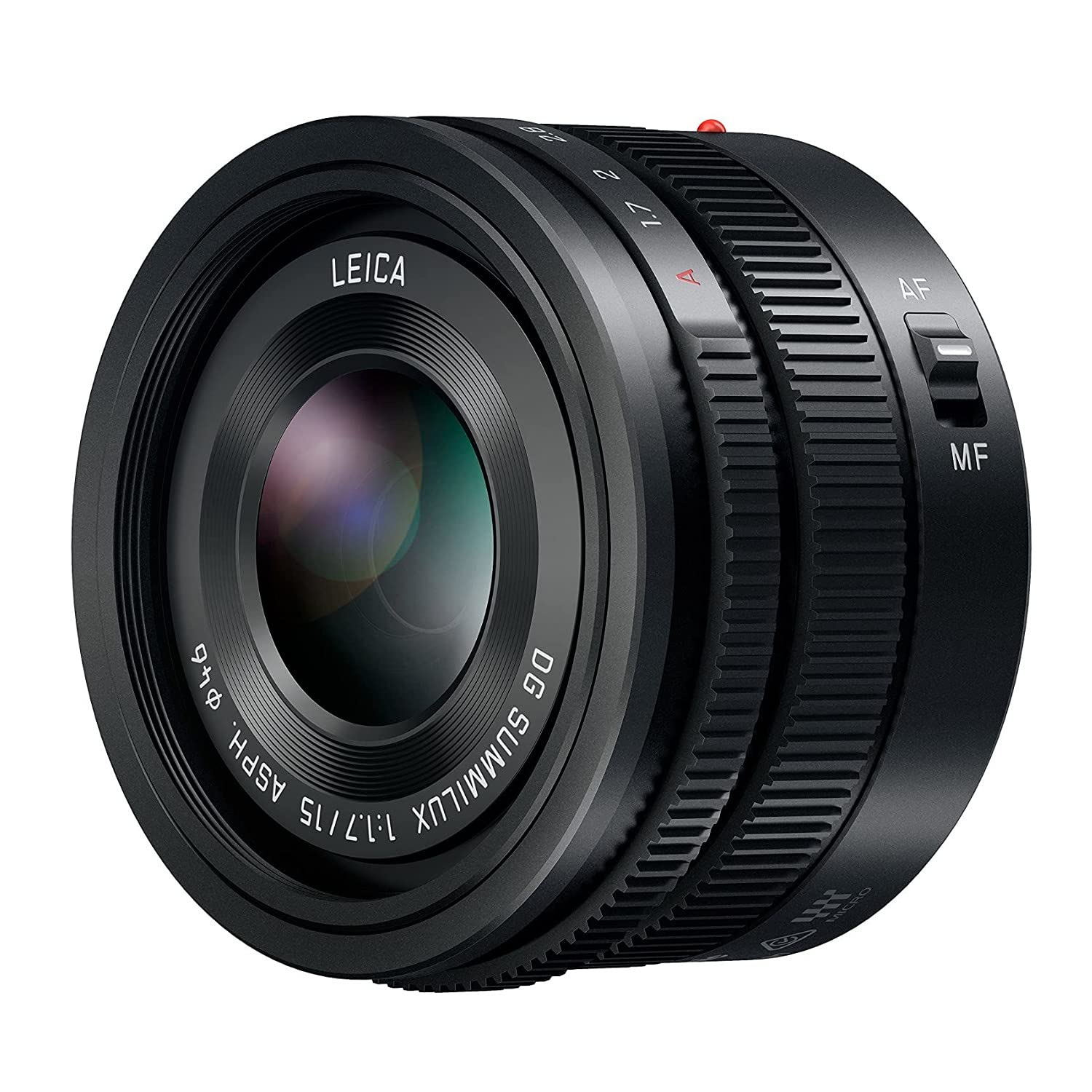 Panasonic LUMIX G Leica DG SUMMILUX Lens, 15MM, F1.7 ASPH