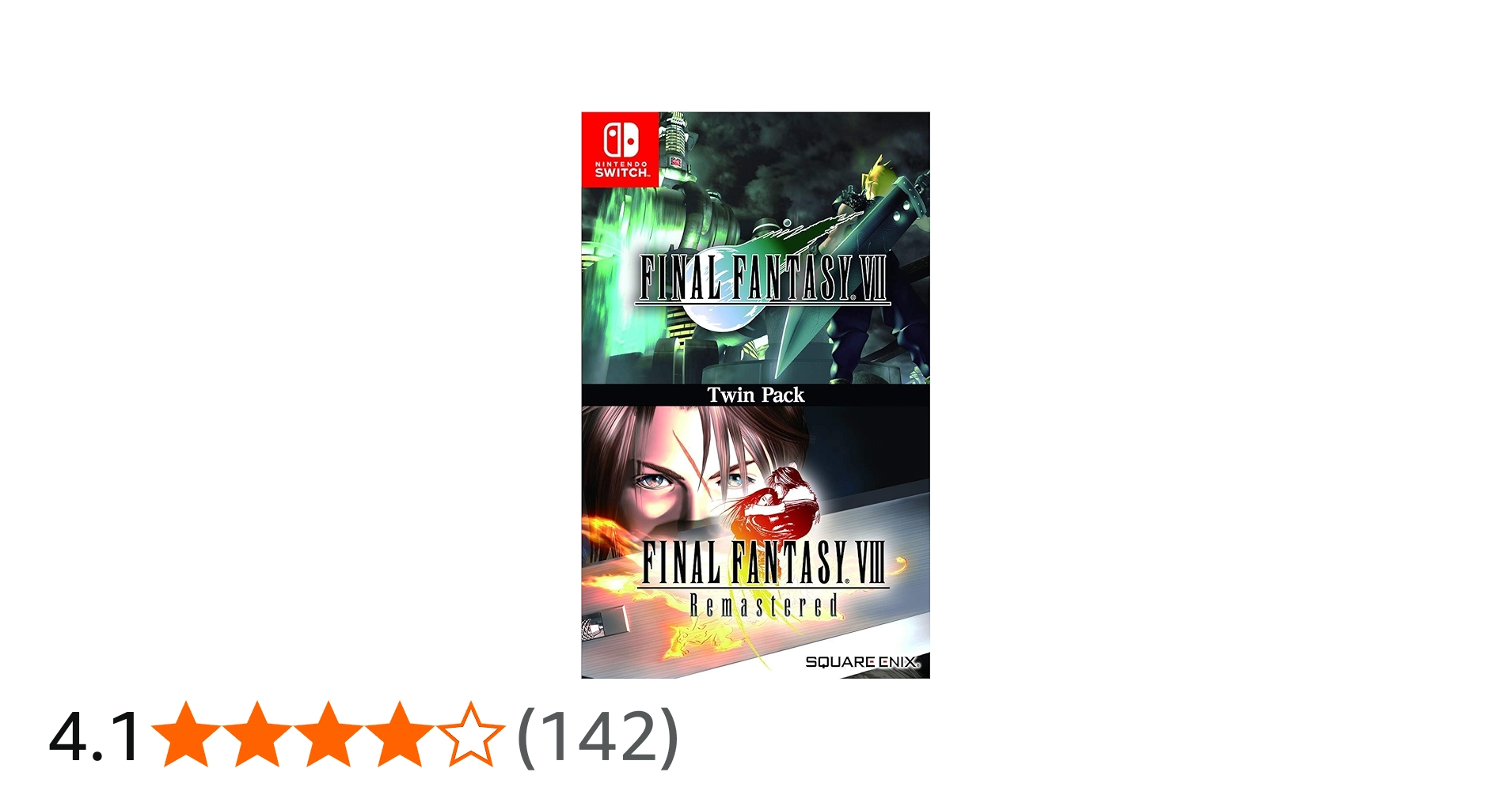 Amazon.co.jp: Final Fantasy VII & VIII Remastered Twin Pack