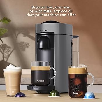 Amazon.co.jp: Nespresso VertuoPlus Coffee and Espresso Maker by De