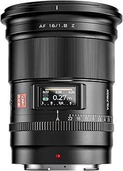 Amazon.com : Viltrox AF 16mm F1.8 Z, Autofocus Lens with Built-in