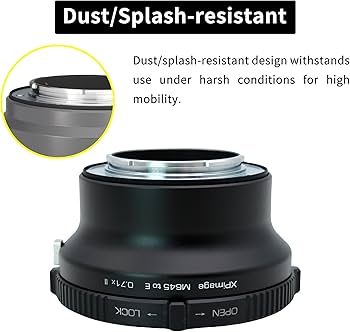 Amazon.com : XPIMAGE 0.71X Optical Focal Reducer Speed Booster