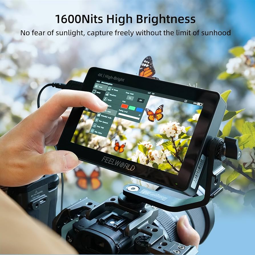 Amazon.com : FEELWORLD F5 Pro X 5.5 Inch DSLR Camera Field Monitor