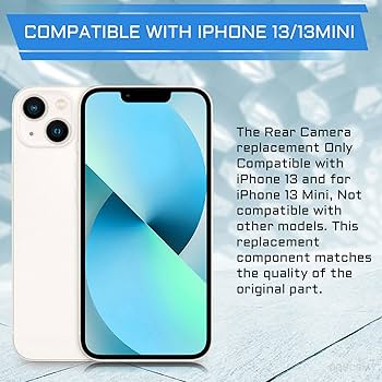 Amazon.com: DGSCSMY for iPhone 13 Rear Camera Replacement OEM for