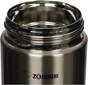 Zojirushi SW-FCE75XA Vacuum Insulated Food Jar, 0.75 L, Stainless