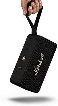 Amazon.co.jp: Marshall ワイヤレスポータブル防水スピーカー