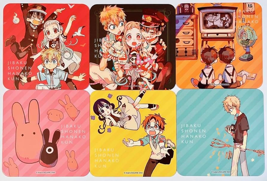 Amazon.co.jp: 地縛少年花子くん ホテルカフェ 特典コースター 6枚