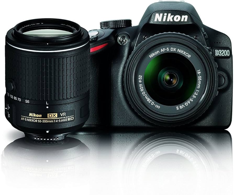 Amazon.com : Nikon D3200 24.2 MP CMOS Digital SLR Camera with 18