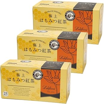 Amazon.co.jp: Lakshimi(ラクシュミー) 極上はちみつ紅茶 ティーバッグ