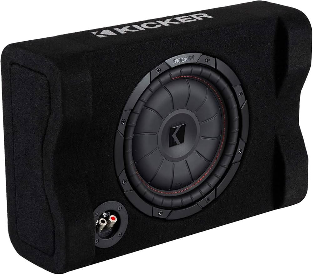 Amazon.co.jp: KICKER CVTDF102 ウーハーBOX 25cm 薄型サブウーファー
