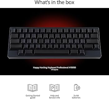 Amazon.com: HHKB - Happy Hacking Keyboard Professional Hybrid