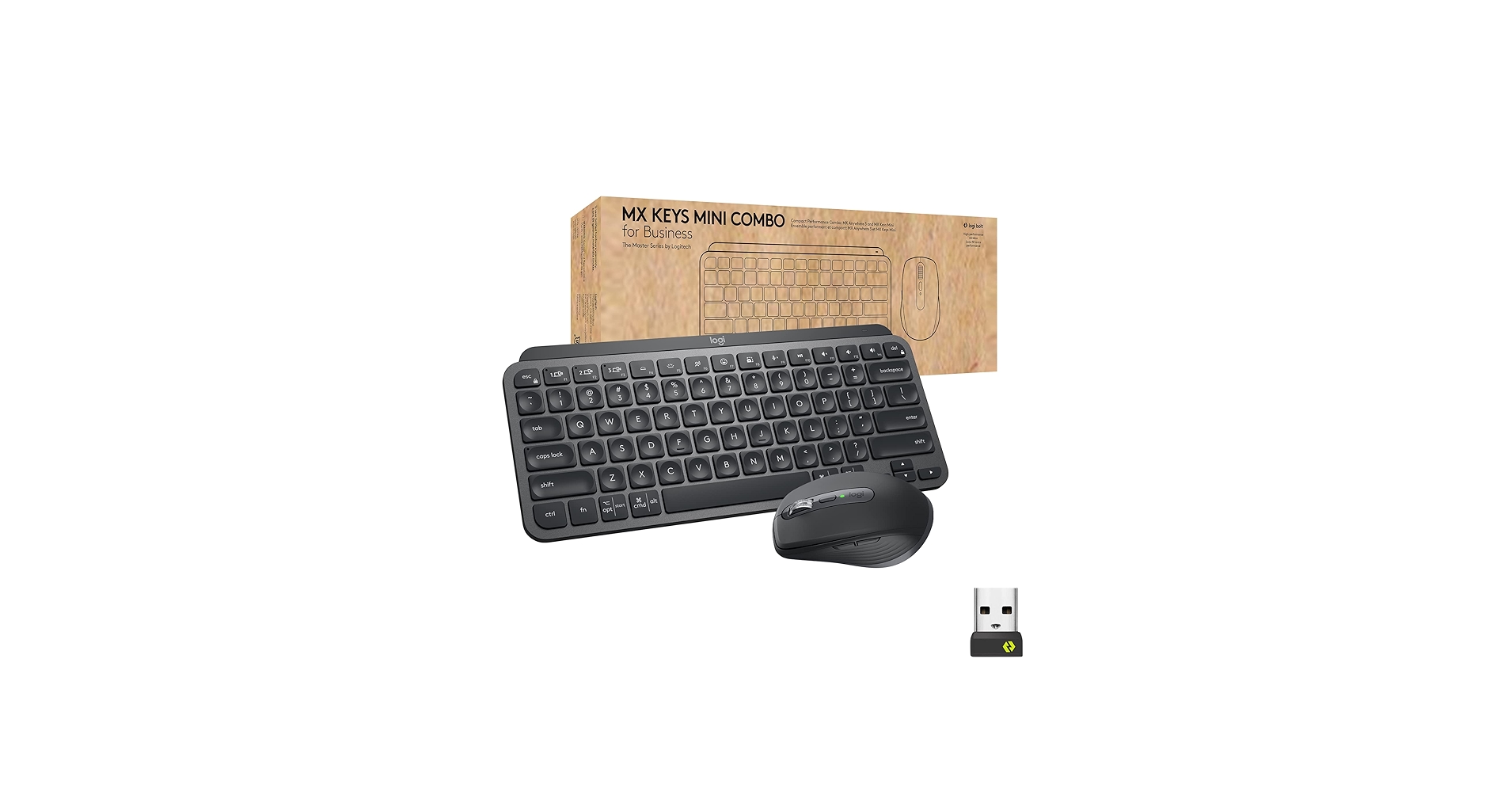 Amazon.com: Logitech MX Keys Mini Combo for Business, Compact