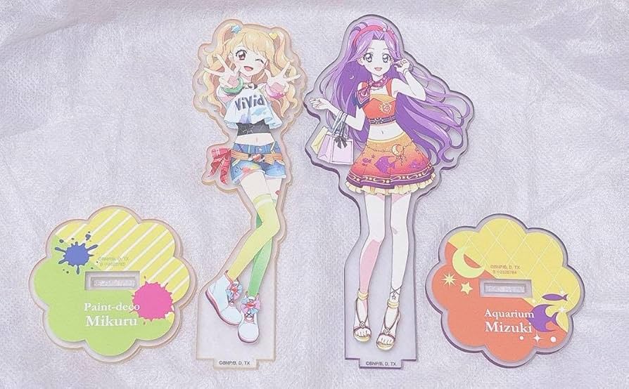 Amazon.co.jp: アイカツ ラバスタコレクション 神崎美月 夏樹みくる WM