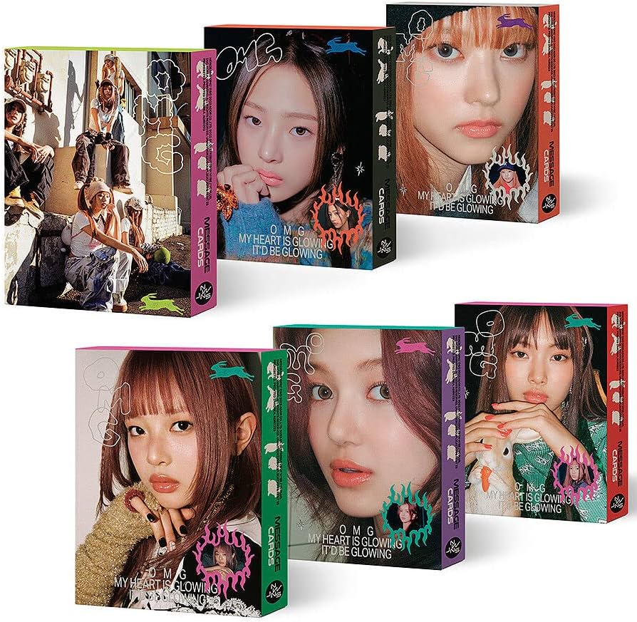 Amazon.com: NEWJEANS OMG 1st Winter Single Album ( MESSAGE CARD