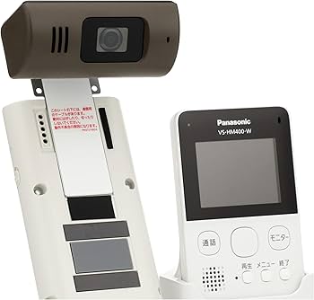 Amazon.co.jp: パナソニック モニター付きドアカメラ VS-HC400-W: DIY