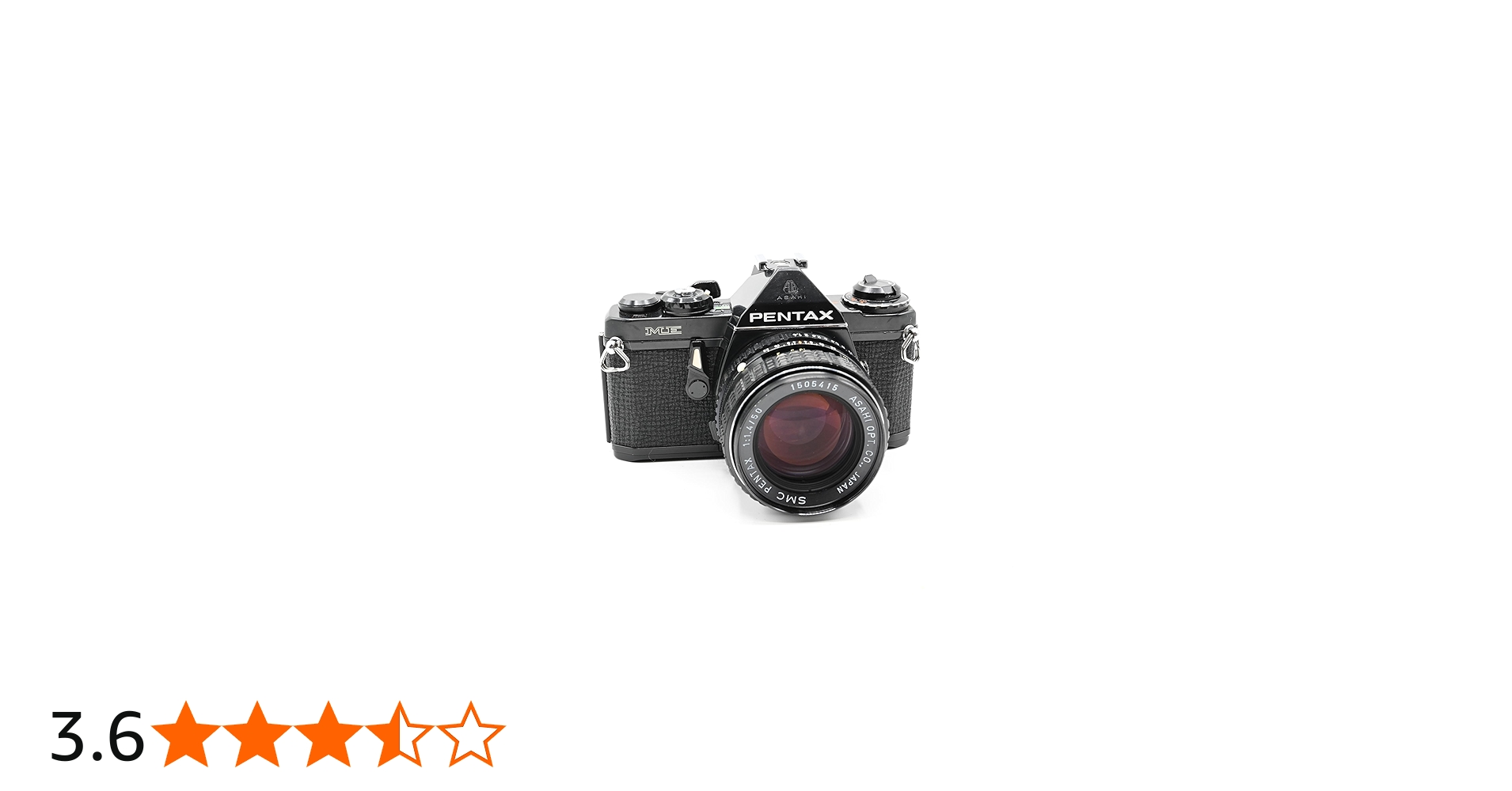 Pentax ME 35mm SLR Film Camera with Pentax PK Lens Mount System