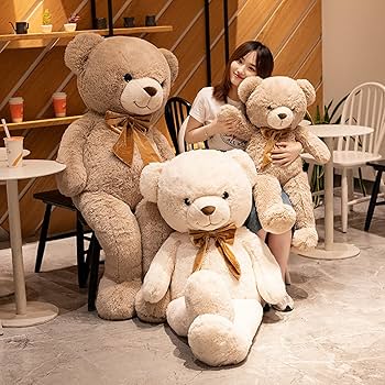 Amazon.co.jp: 熊ぬいぐるみ ふわふわ 抱きまくら 背もたれ テディベア