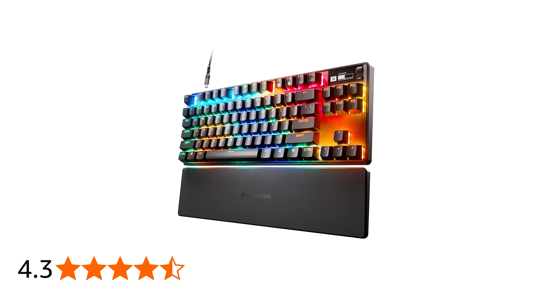 New SteelSeries Apex Pro TKL HyperMagnetic Gaming Keyboard
