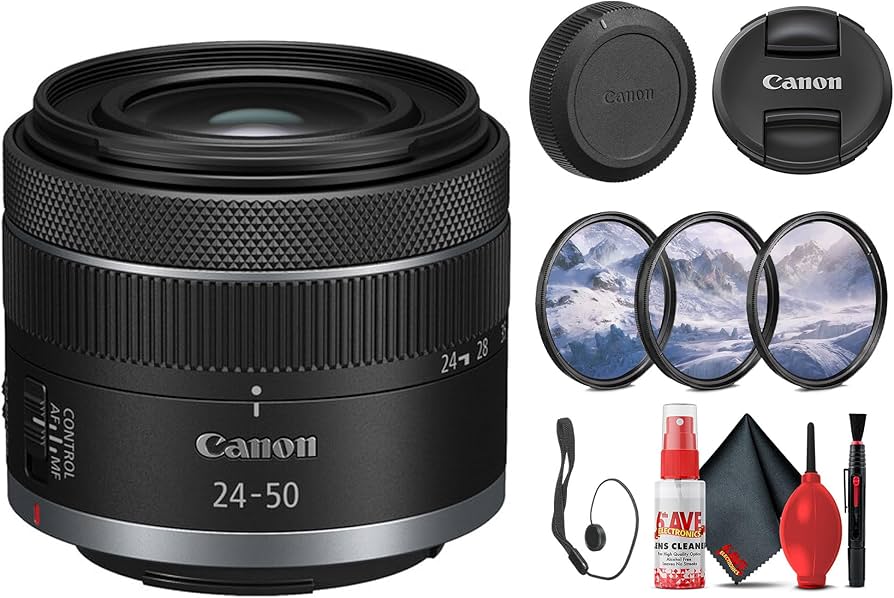 Amazon.com : Canon RF 24-50mm f/4.5-6.3 is STM Lens (Canon RF