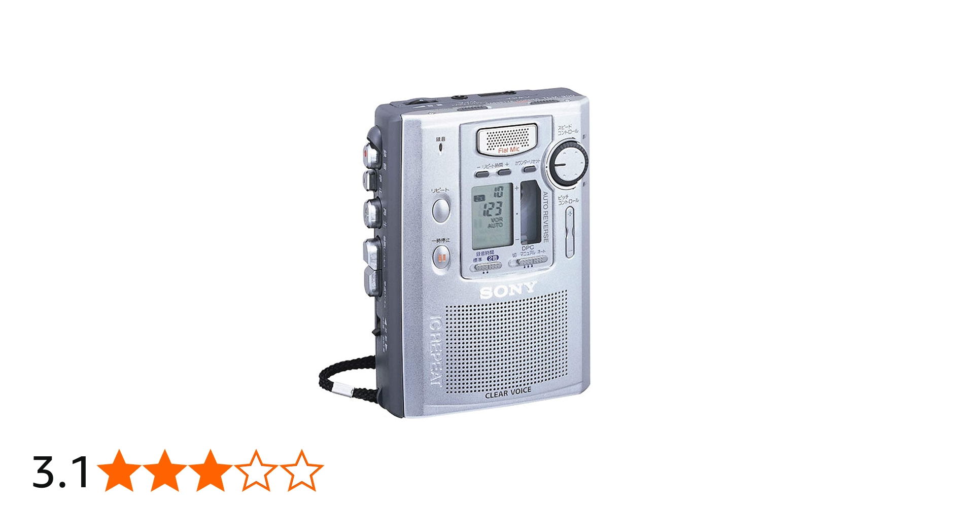 Amazon.co.jp: SONY カセットレコーダー TCM-900 : 家電＆カメラ