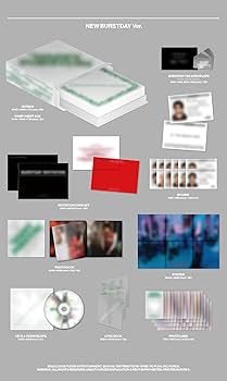 SEVENTEEN, SVT - SEVENTEEN HAPPY BURSTDAY 5th Album 3 Version Set