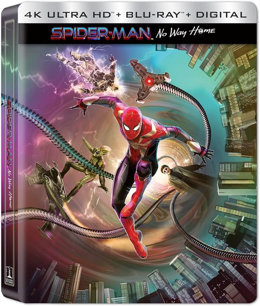 Amazon.com: Spider-Man: No Way Home [SteelBook] [4K Ultra HD Blu