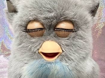 Amazon.co.jp: ファービー2 クラウディスカイ グレー×水色×緑目 英語版