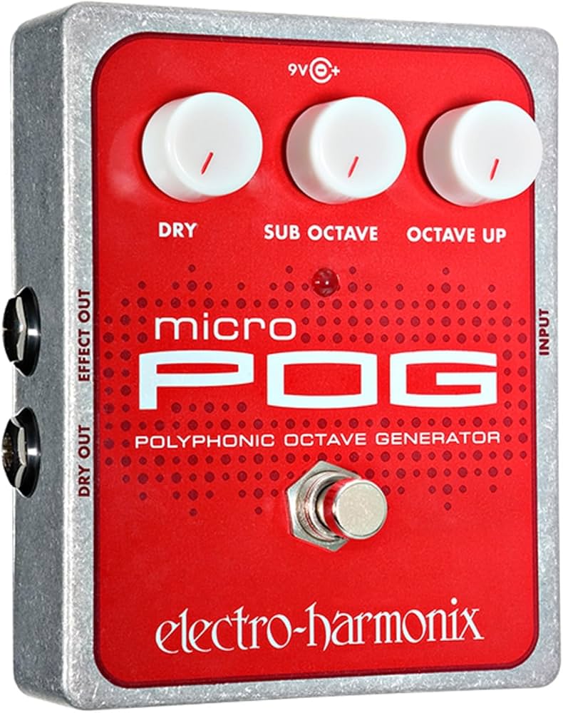Amazon.com: Electro-Harmonix Micro POG Polyphonic Octave Generator