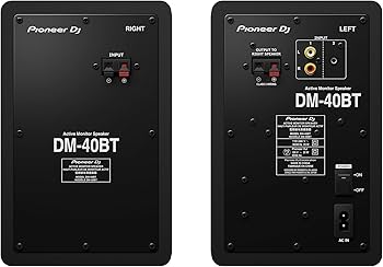 Amazon.com: Pioneer DJ DM-40BT Desktop Monitor System with
