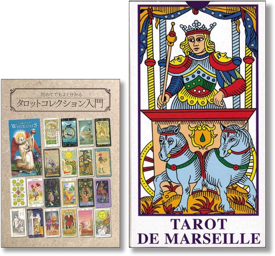 Amazon.co.jp: タロット・ドゥ・マルセイユ・カモワン 〈 Tarot de