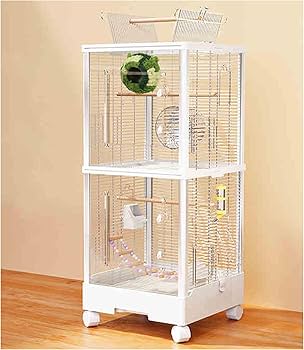 Amazon | Rosoy モモンガ ケージ フクロモモンガのケージ フロント