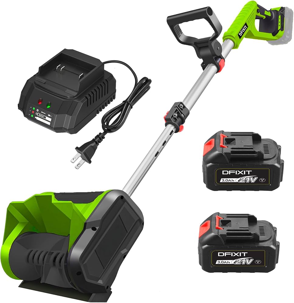 Amazon.co.jp: DFIXIT 電動除雪機 家庭用 充電式 除雪機 素早い除雪