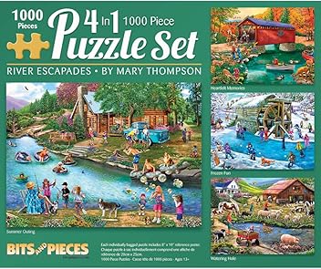 Amazon.com: Bits and Pieces: 1000 Piece Puzzles