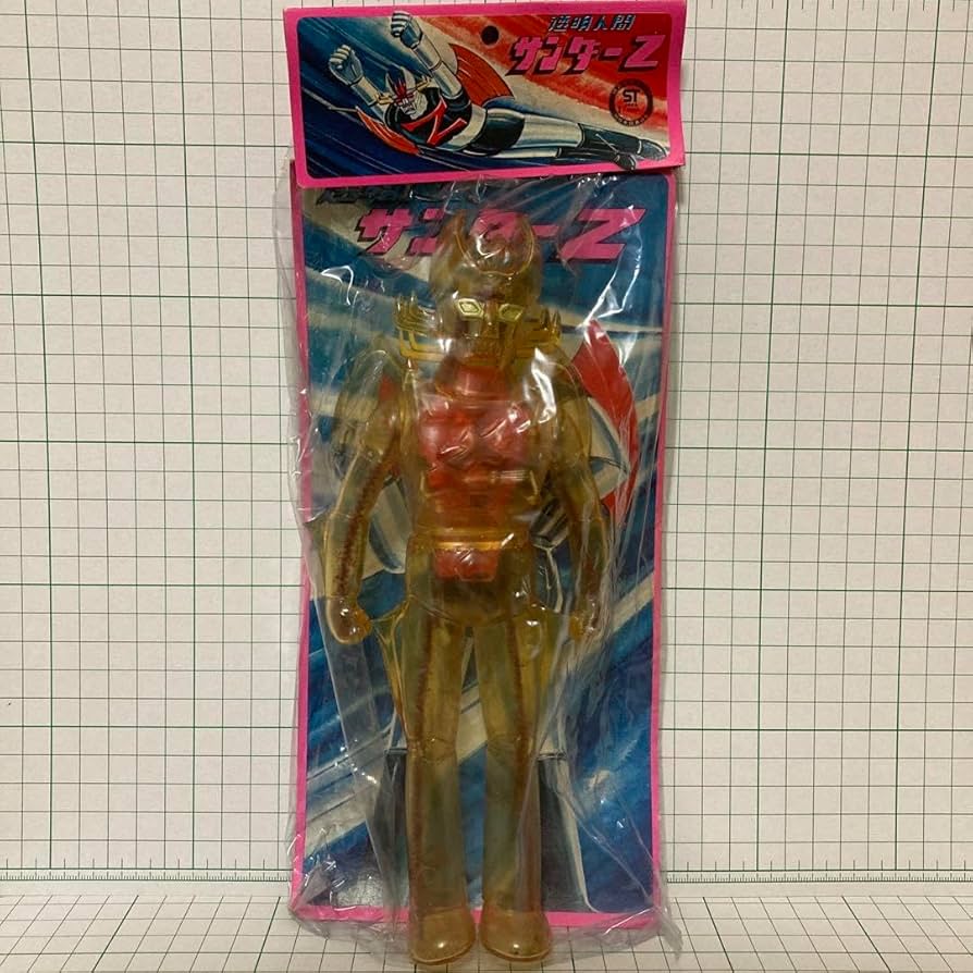Amazon.co.jp: 透明人間 サンダーZ ソフビ フィギュア フィギュア 模型