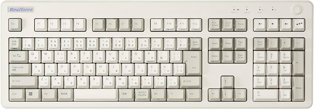 Amazon | REALFORCE リアルフォース 東プレ R3 キーボード 静音 変荷重
