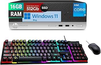 Amazon.com: HP ProDesk 400 G6 SFF Business Desktop PC, Core i5