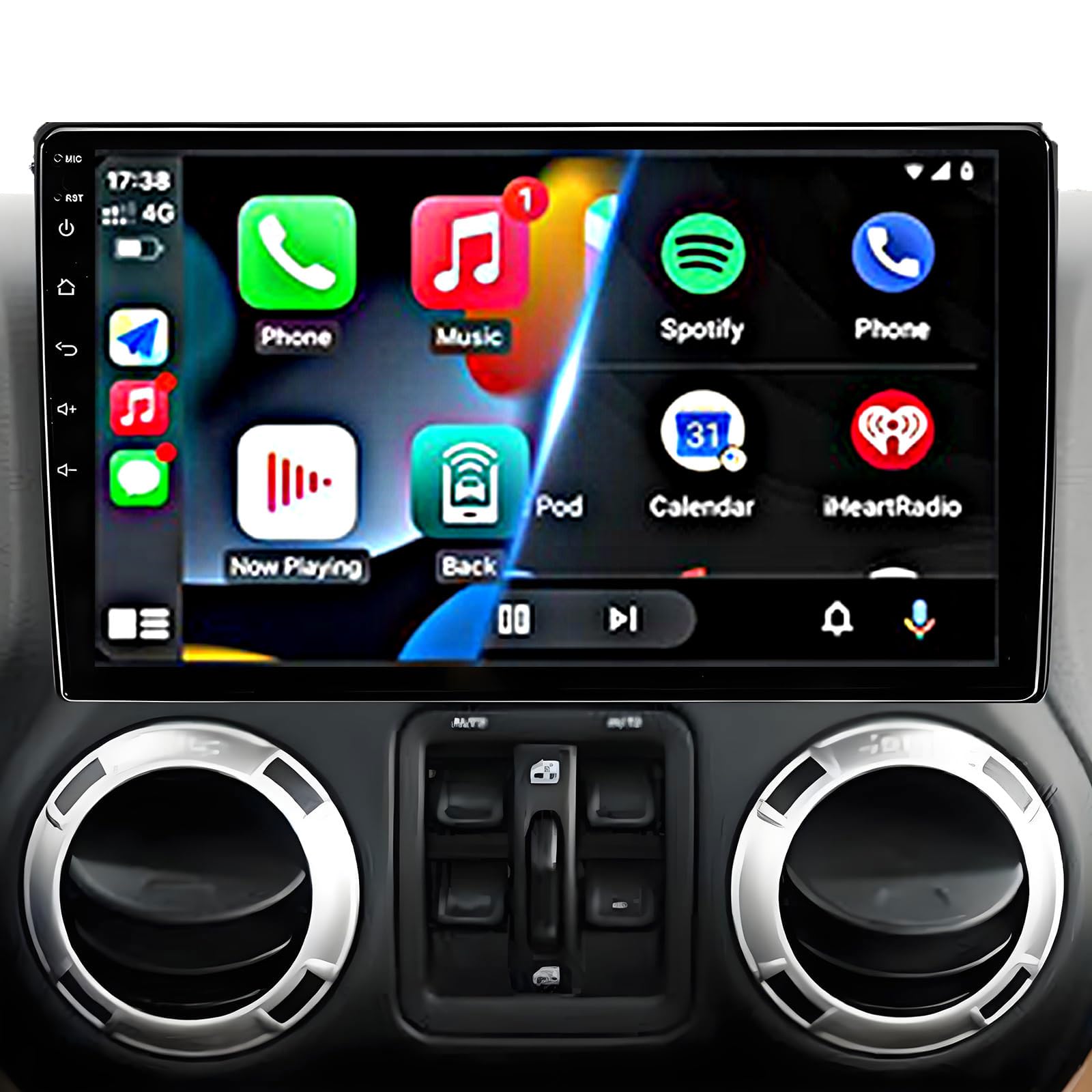 Amazon.com: Android 14,Car Stereo Radio for Jeep Wrangler JK
