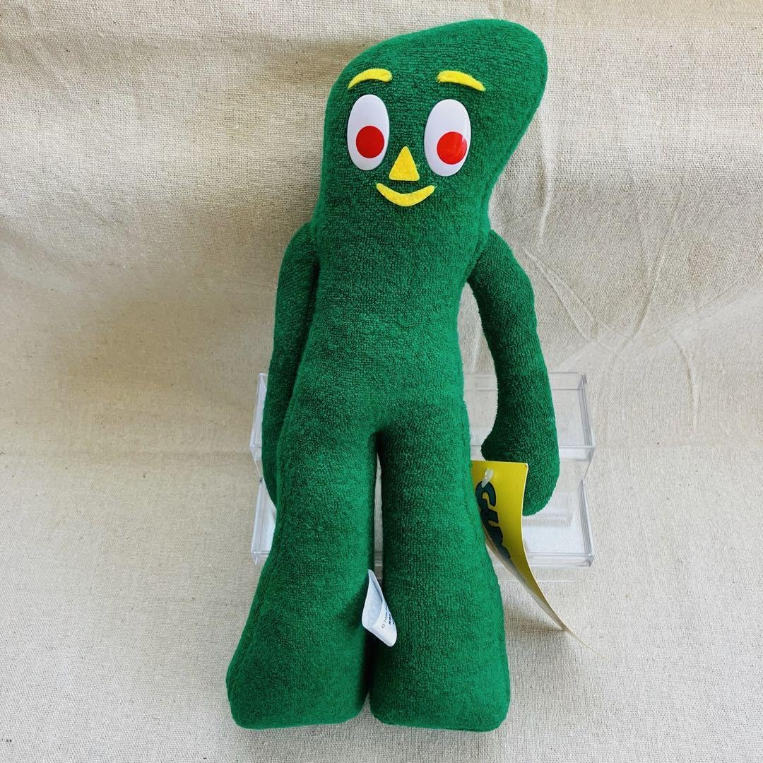 Amazon.co.jp: 当時物／レア タグ付き ガンビー ぬいぐるみ 可動タイプ