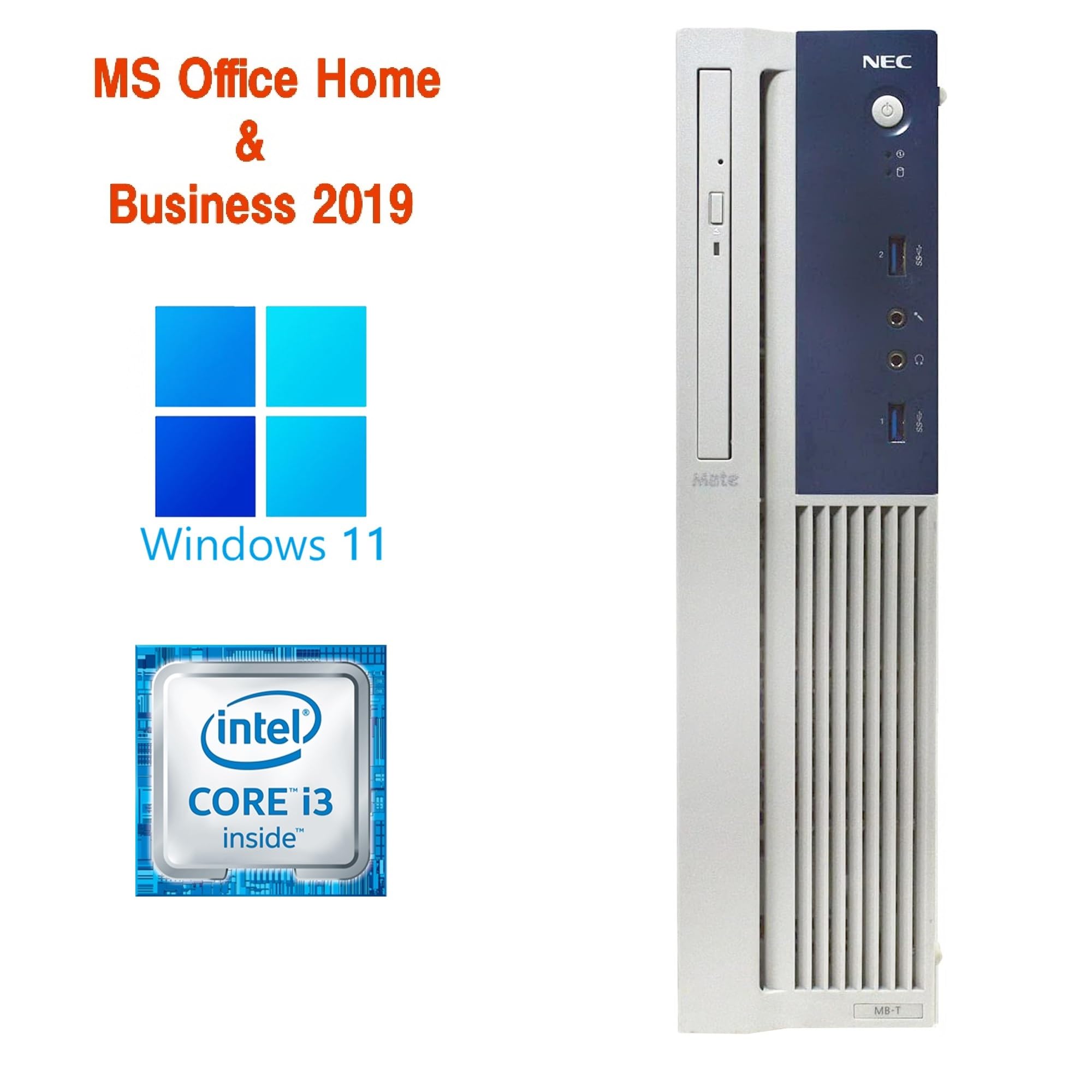 22インチモニター付きi3 NECデスクトップPCセット 【公式通販】