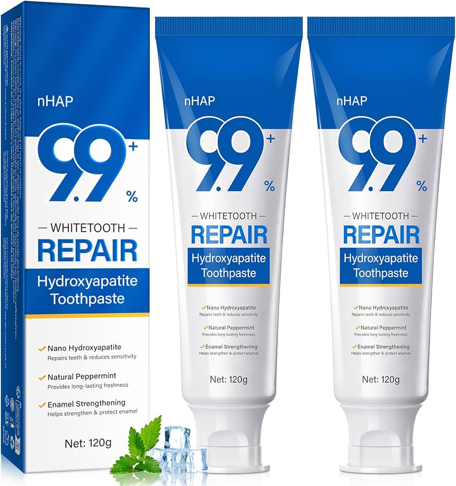 Amazon.com : Hydroxyapatite Toothpaste for Enamel Protection