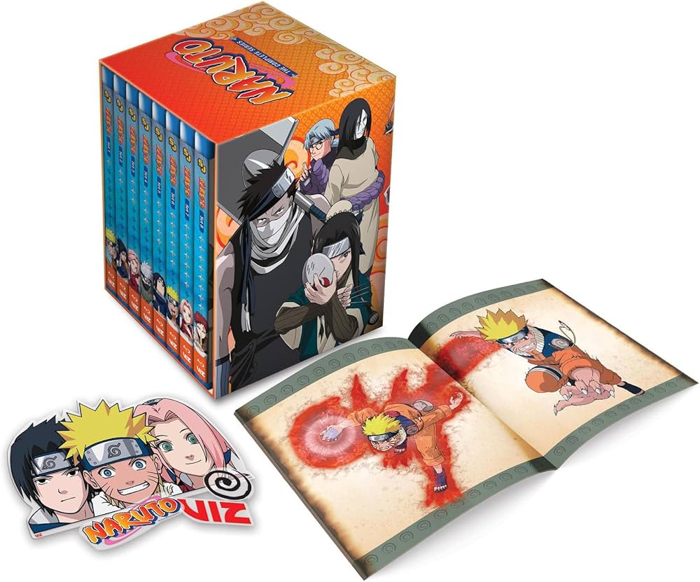 Naruto: The Complete Series (32pc) / (Box Ltd): Amazon.in: Viz